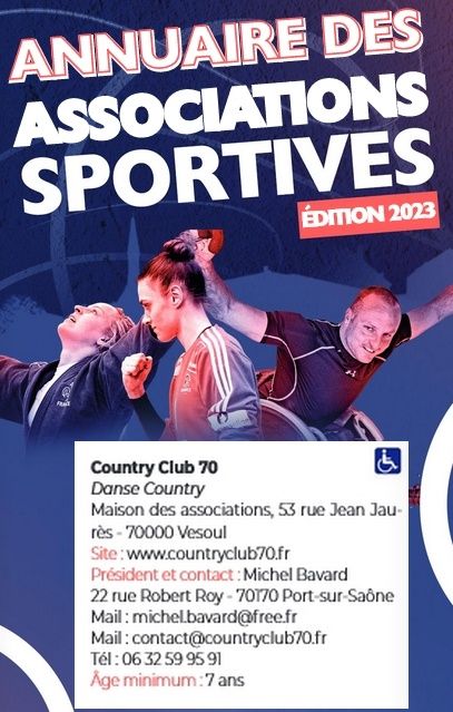 Publication Guide des sports de Vesoul de septembre 2023